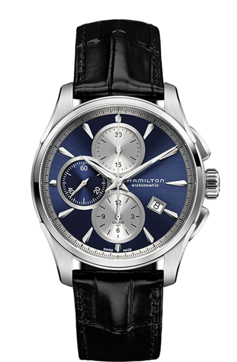 Jazzmaster Blue Dial 42MM Automatic Chrono H32596741