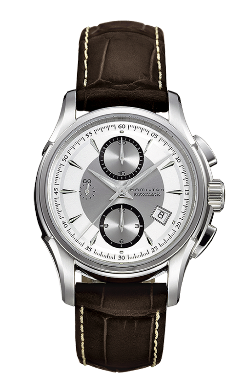 Jazzmaster Silver Dial 42MM Automatic Chrono H32616553