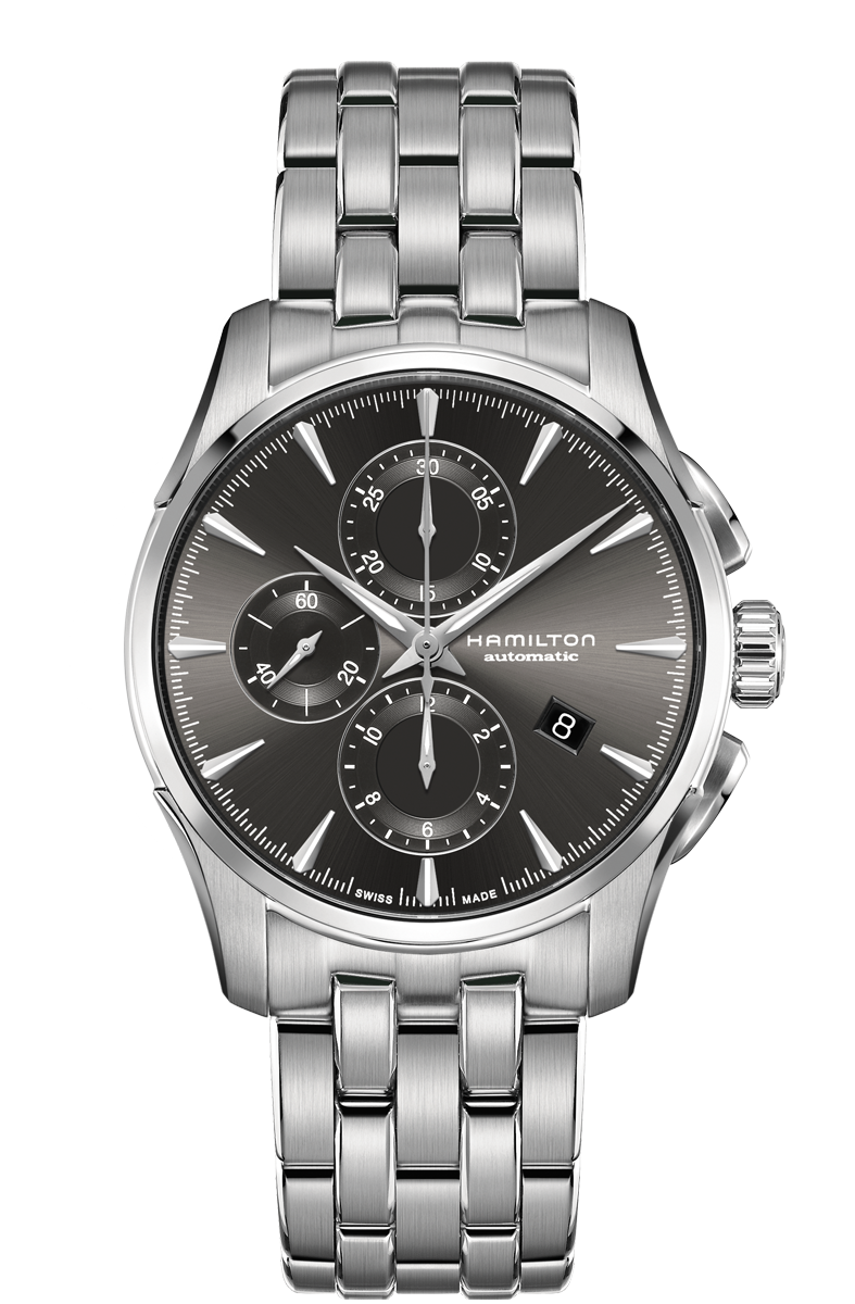 Jazzmaster Grey Dial 42MM Automatic Chrono H32586181