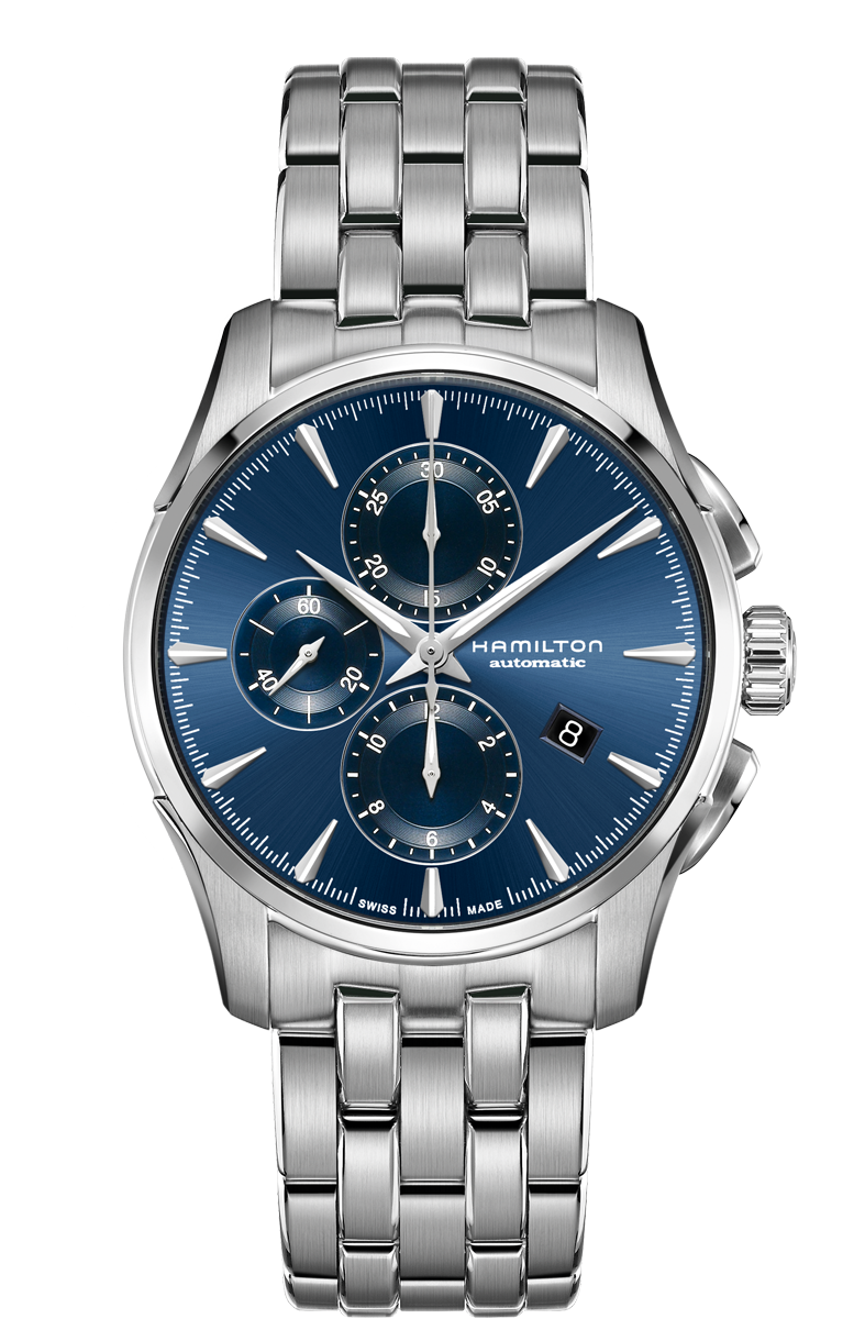 Jazzmaster Blue Dial 42MM Automatic Chrono H32586141