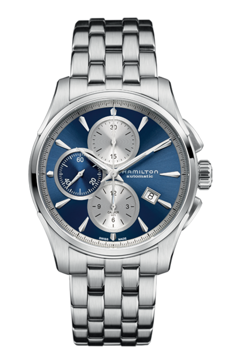 Jazzmaster Blue Dial 42MM Automatic Chrono H32596141