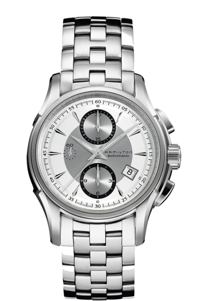 Jazzmaster Silver Dial 42MM Automatic Chrono H32616153