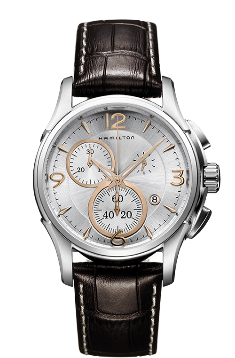 Jazzmaster 42MM Silver Dial  Chrono Quartz H32612555