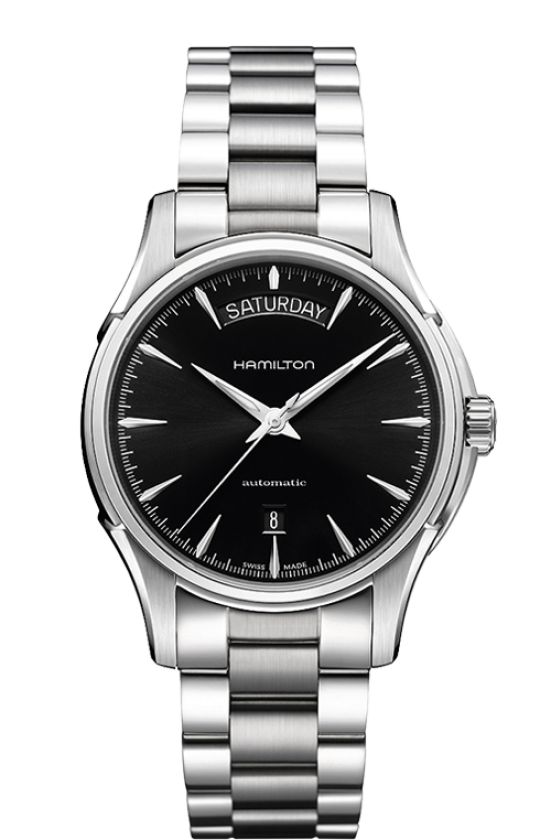 Jazzmaster Black Dial 40MM Day Date Automatic H32505131