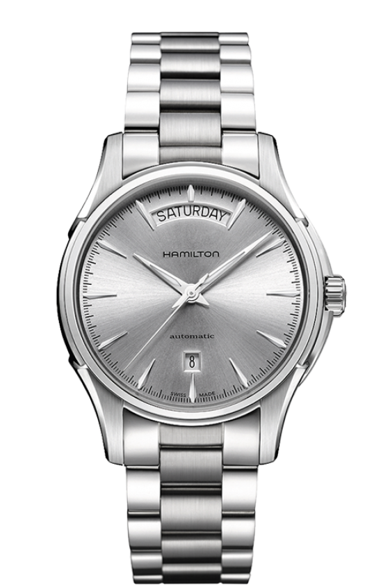 Jazzmaster Silver Dial 40MM Day Date Automatic H32505151