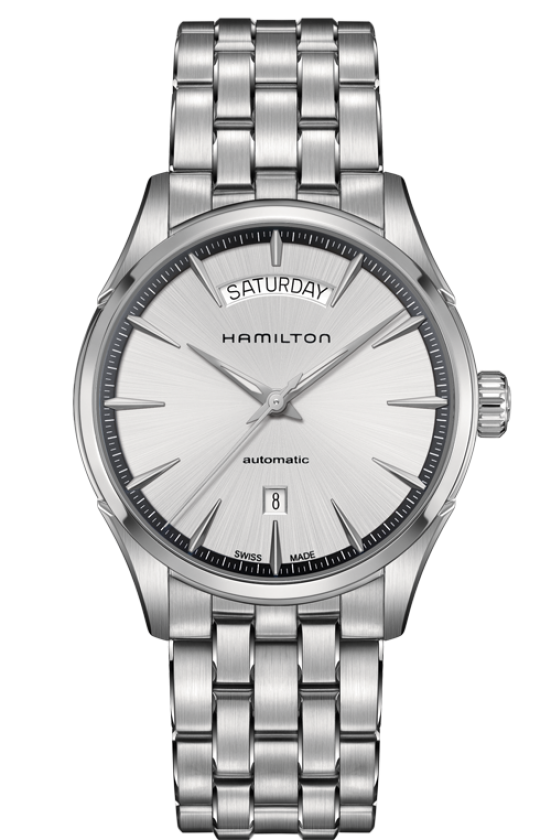 Jazzmaster Silver Dial 42MM Day Date Automatic H42565151