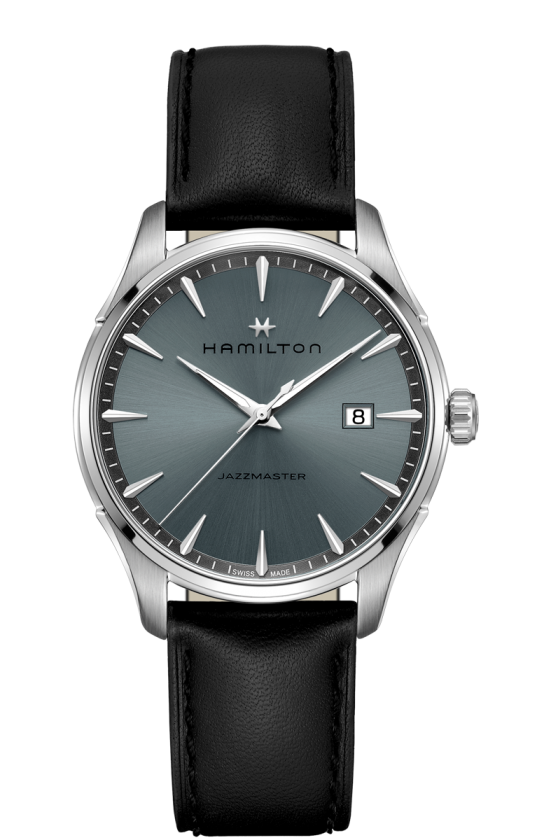 Jazzmaster Blue Dial 40MM Quartz 
 H32451742