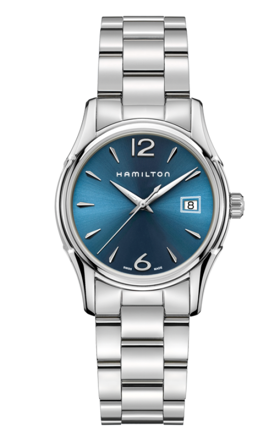 Jazzmaster Blue Dial 34MM Quartz H32351145