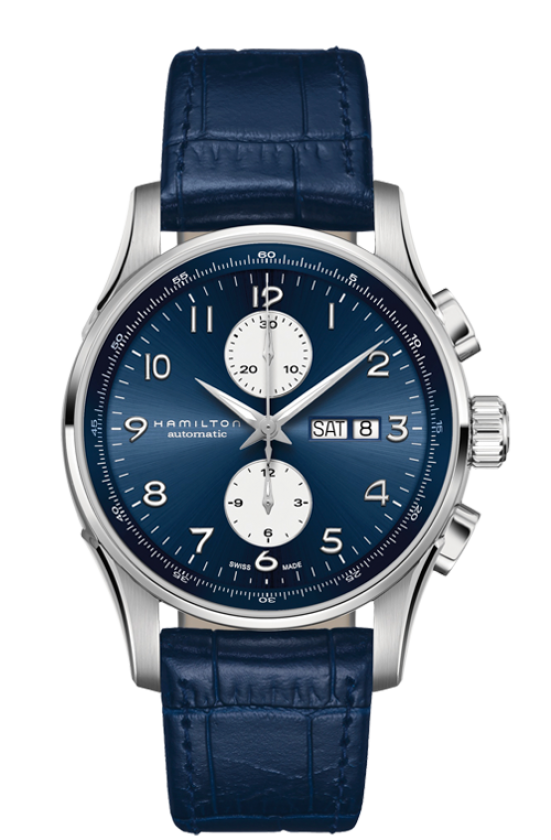 Jazzmaster Blue Dial 45MM Maestro Automatic Chrono H32766643