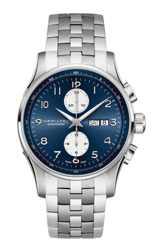 Jazzmaster Blue Dial 45MM  Maestro Automatic Chrono H32766143