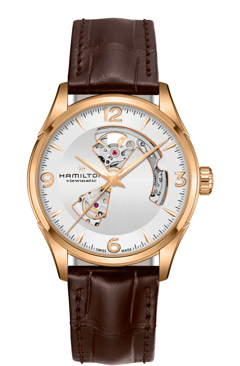 Jazzmaster White Dial 42MM Open Heart Automatic H32735551