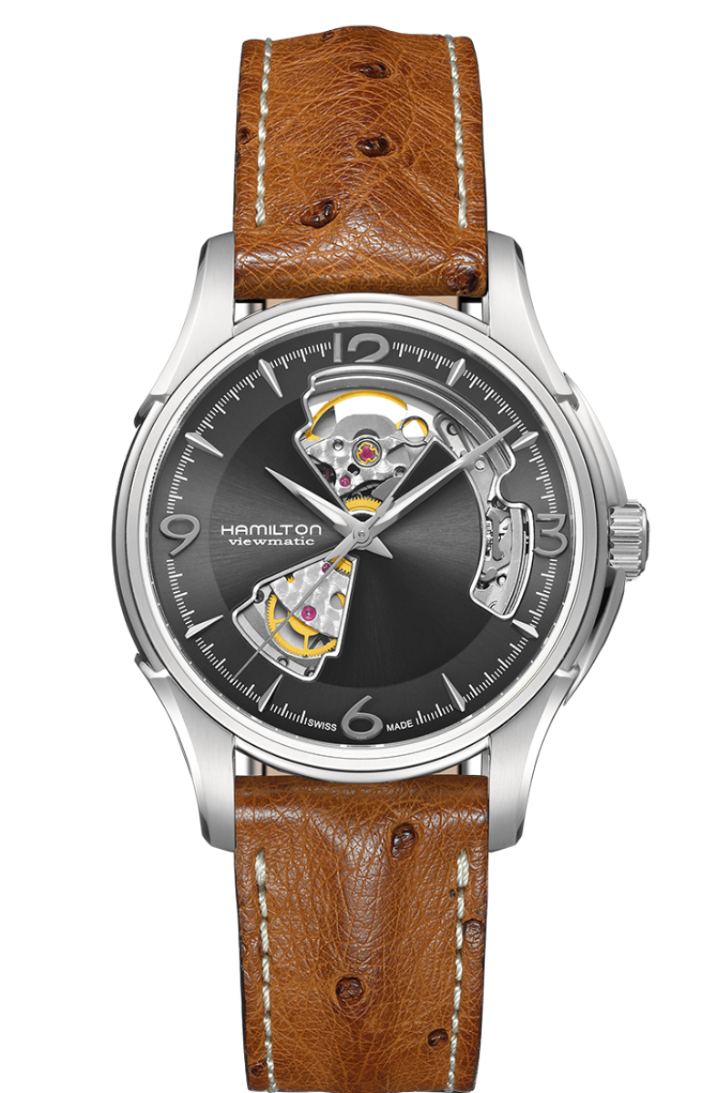 Jazzmaster Grey Dial 40MM Open Heart Automatic H32565585