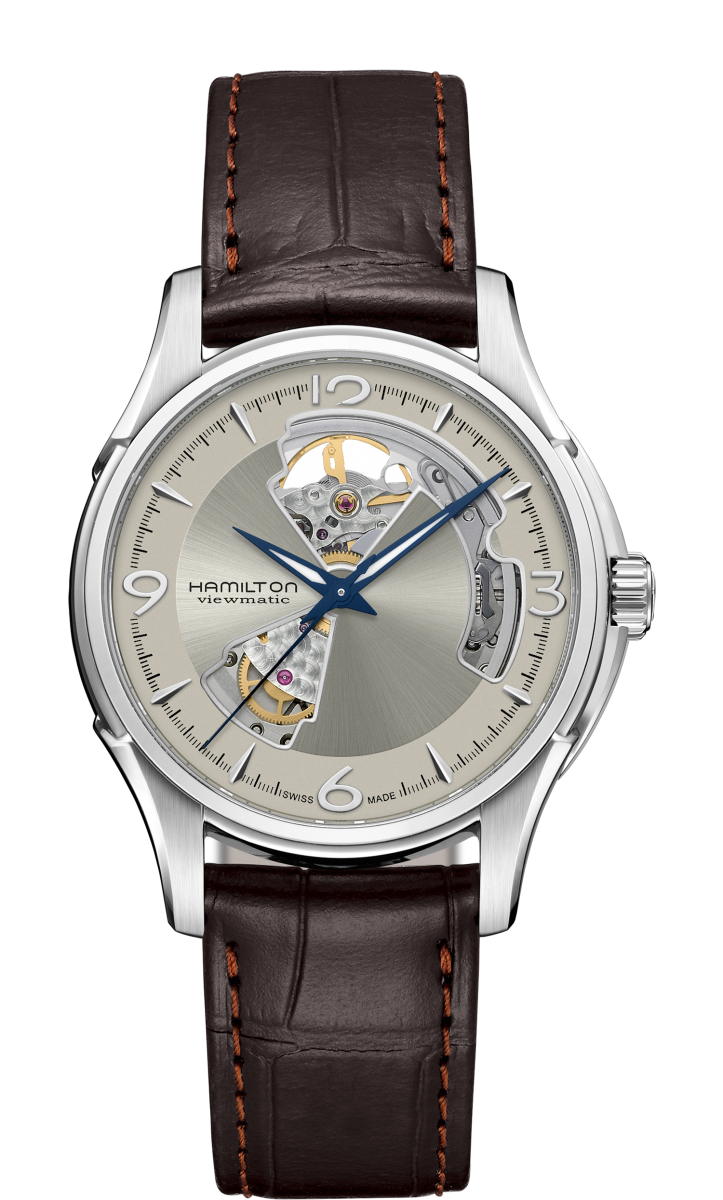 Jazzmaster Silver Dial 40MM Open Heart Automatic H32565521