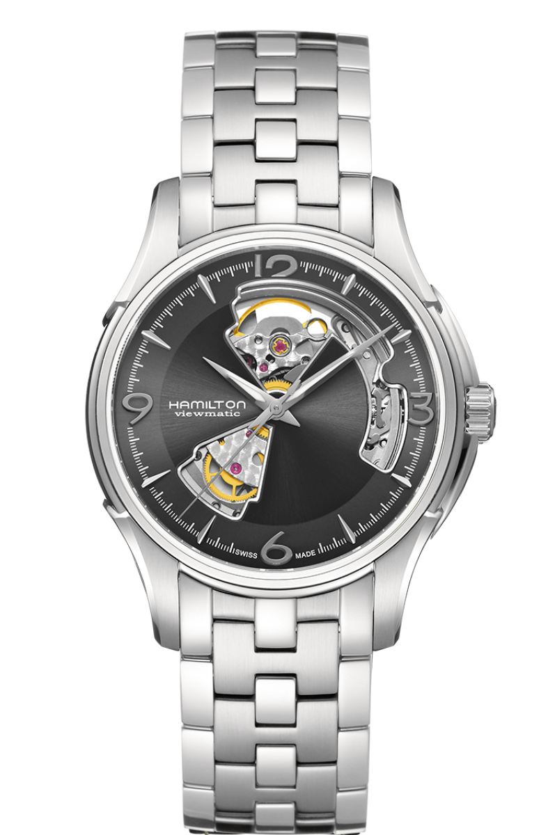 Jazzmaster Grey Dial 40MM Open Heart Automatic H32565185