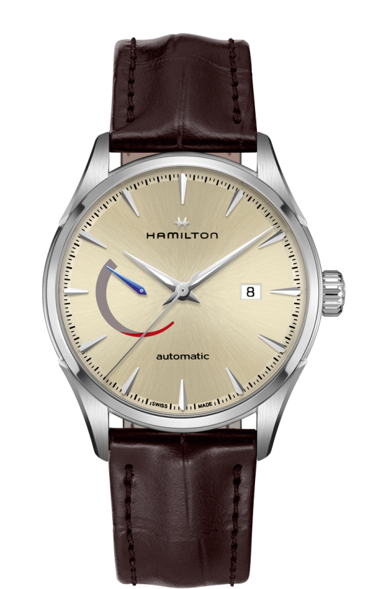 Jazzmaster Power Reserve Beige Dial 42MM Automatic H32635521