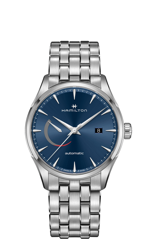 Jazzmaster Power Reserve Blue Dial 42MM Automatic H32635141