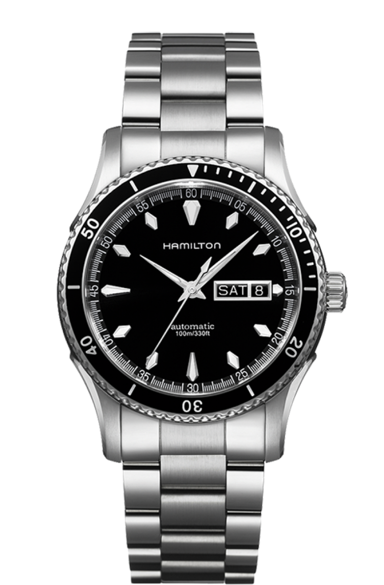 Jazzmaster Seaview Black Face 42MM Automatic H37565131