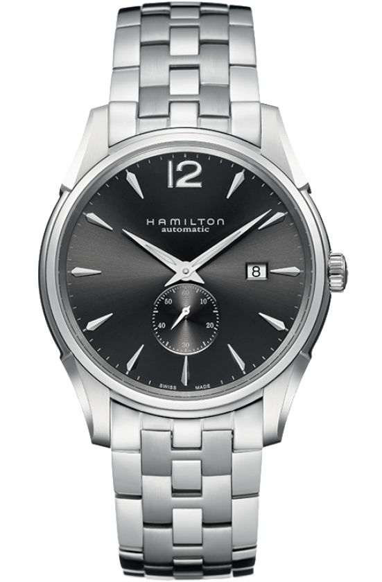 Jazzmaster Black Dial 42MM Small Second Automatic H38655185