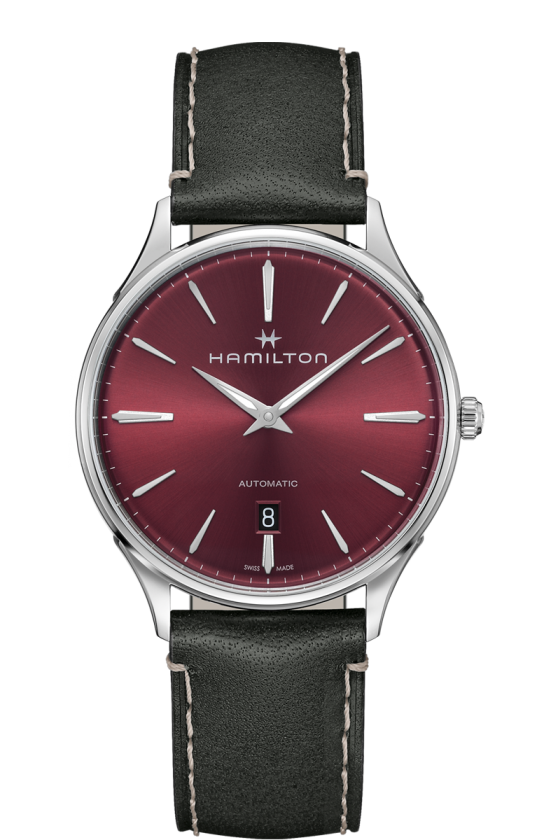 Jazzmaster Red Dial 40MM Thinline Automatic H38525771