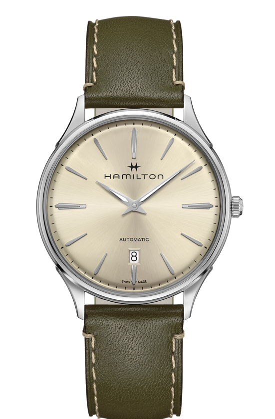 Jazzmaster White Dial 40MM Thinline Automatic H38525811