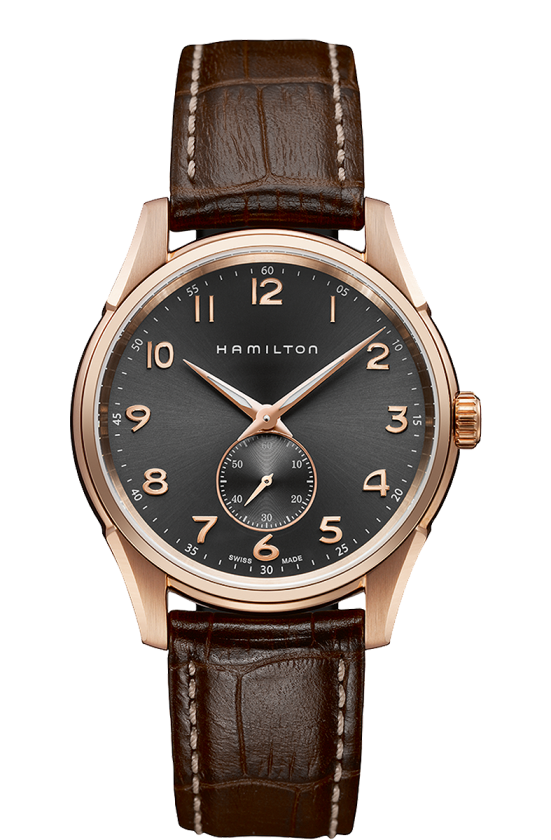 Jazzmaster Black Dial 40MM  Thinline Small Second Quartz H38441583