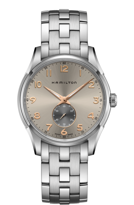 Jazzmaster Grey Dial 40MM  Thinline Small Second Quartz H38411180