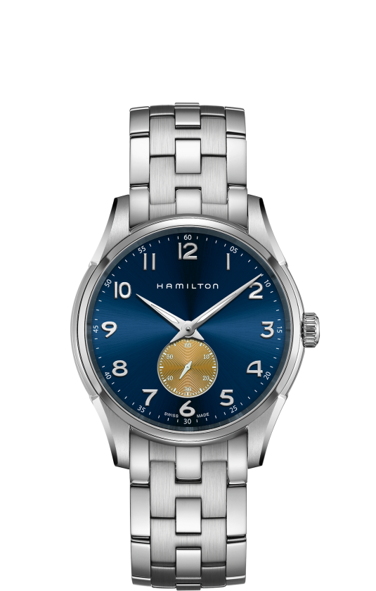 Jazzmaster Blue Dial 40MM Thinline Small Second Quartz H38411140