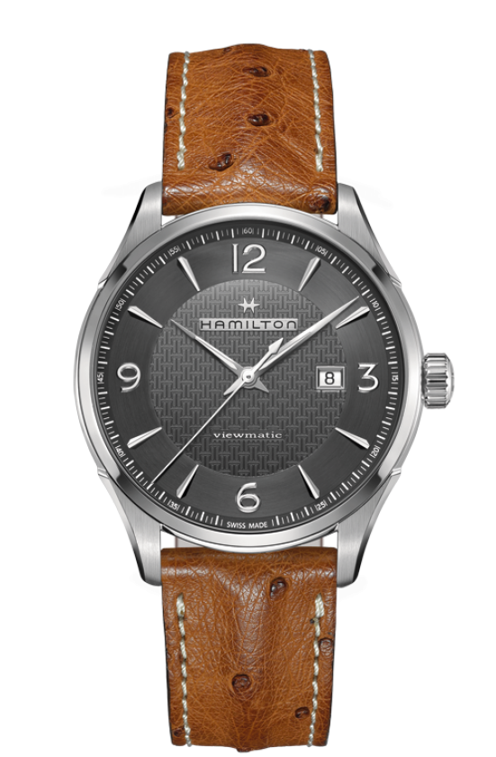 Jazzmaster Grey Dial 44MM Viewmatic Automatic H32755851