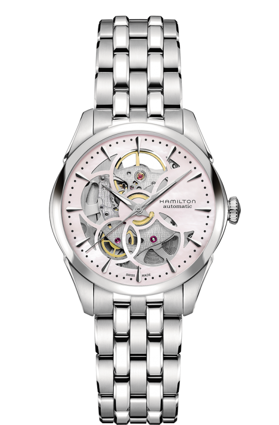 Jazzmaster Mother of Pearl 36MM Viewmatic Skeleton Automatic H32405171