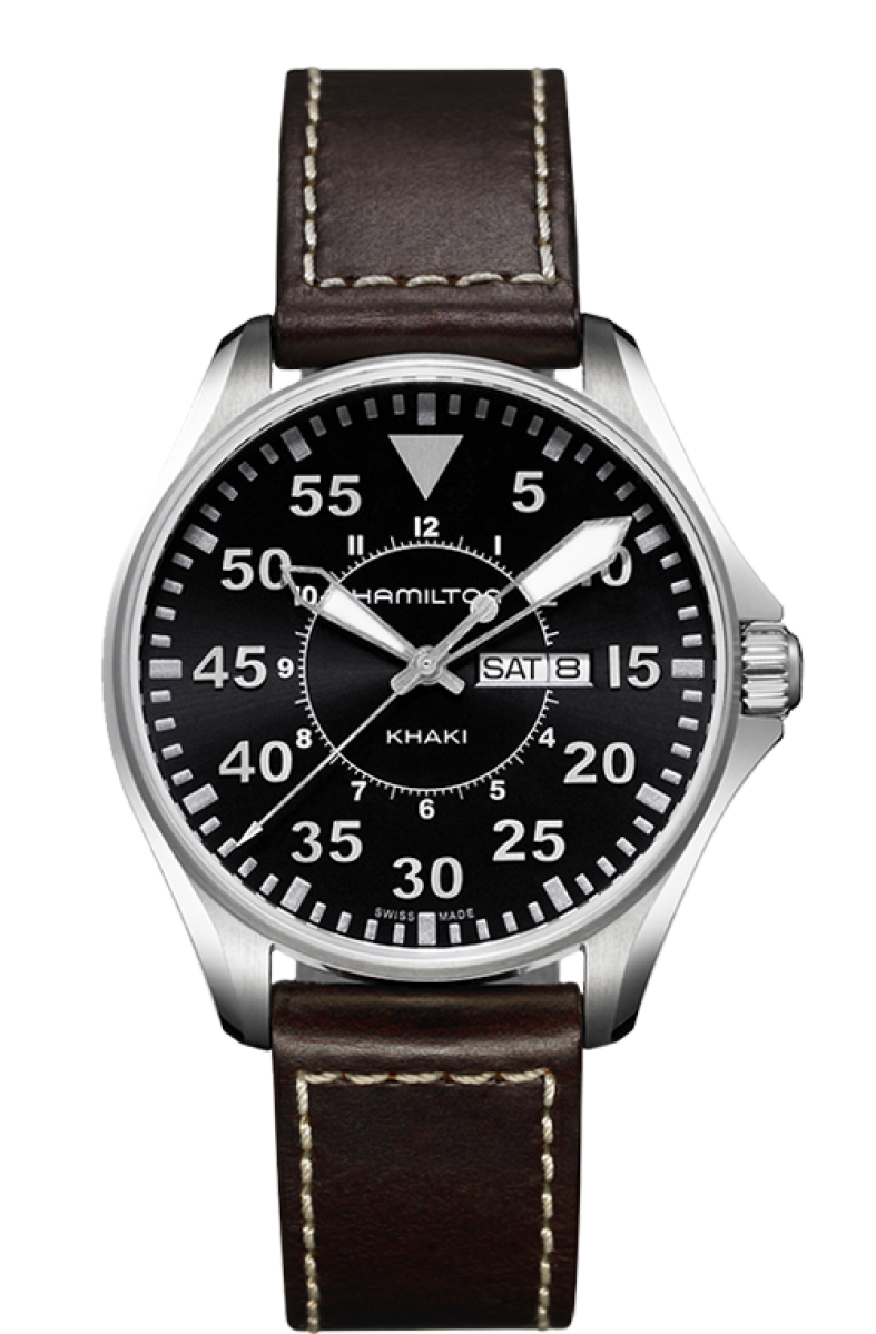 Hamilton Khaki Aviation H64611535 | Swiss Automatic Watch | Kavar Jewellers Brampton
