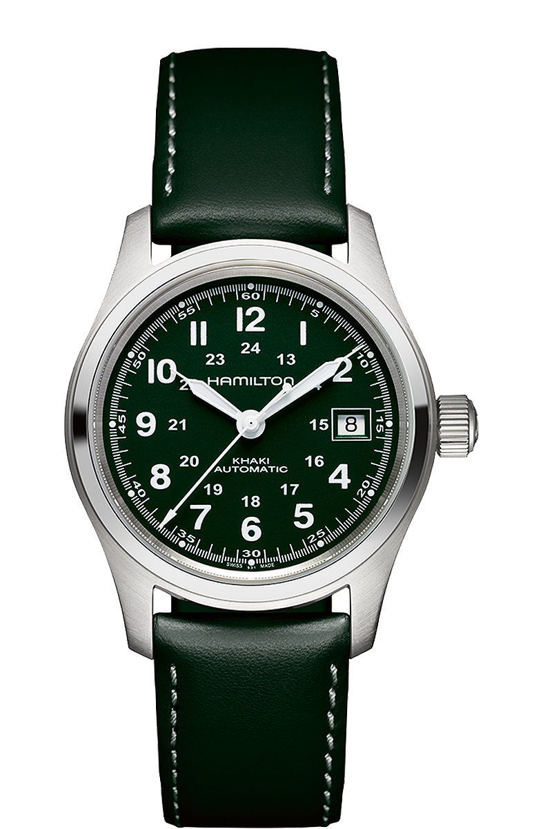 Khaki Field Green Dial 38MM Automatic H70455863