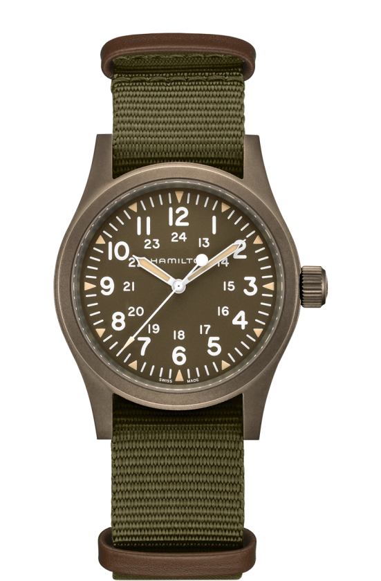 Khaki Field Green Dial 38MM Mechanical H69449961