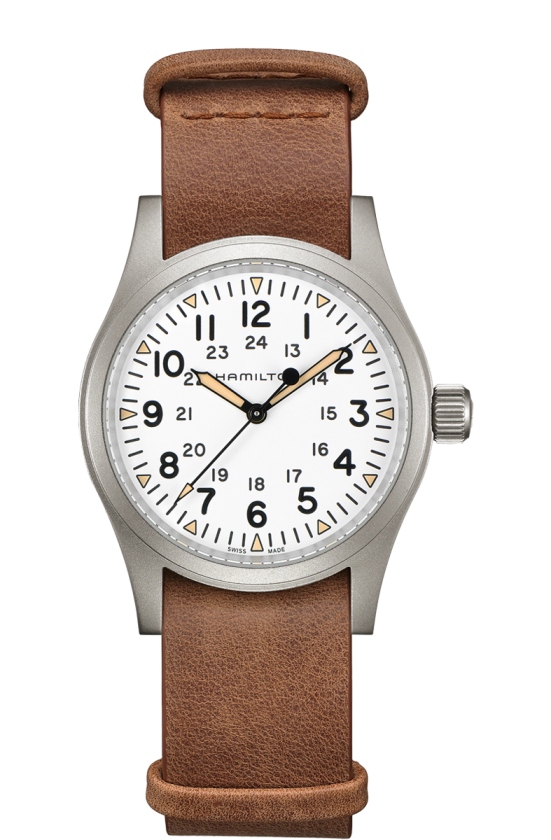 Khaki Field White Dial 38MM Mechanical H69439511
