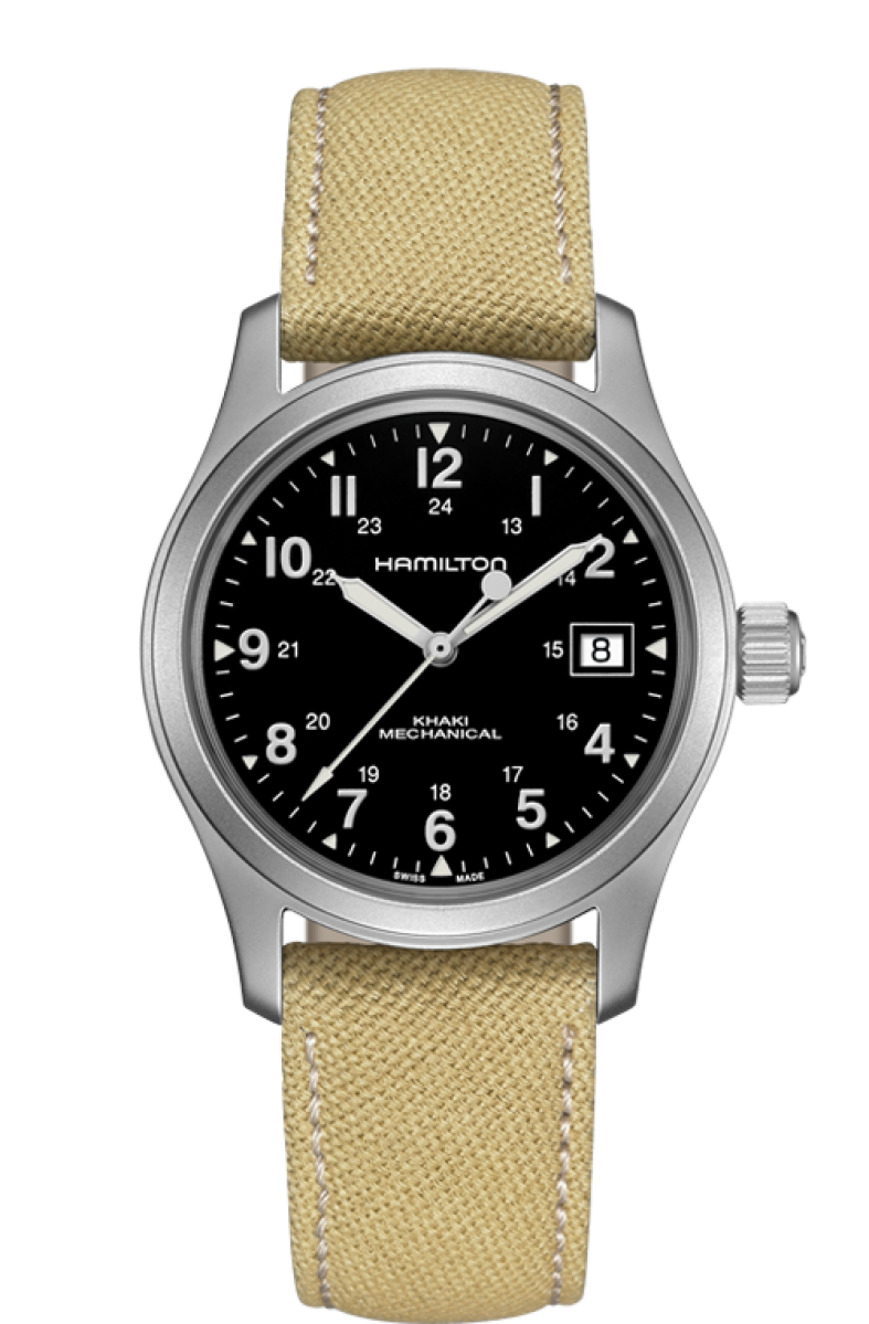 Khaki Field Black Dial 38MM Mechanical H69439933