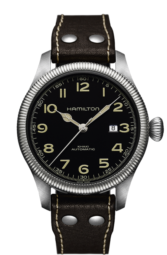 Khaki Field Pioneer Black Dial 45MM Automatic H60515533