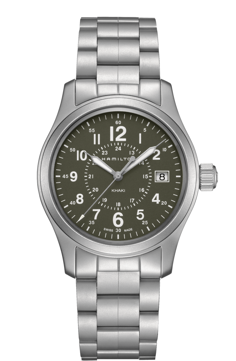 Khaki Field Green Dial 38MM Quartz H68201163