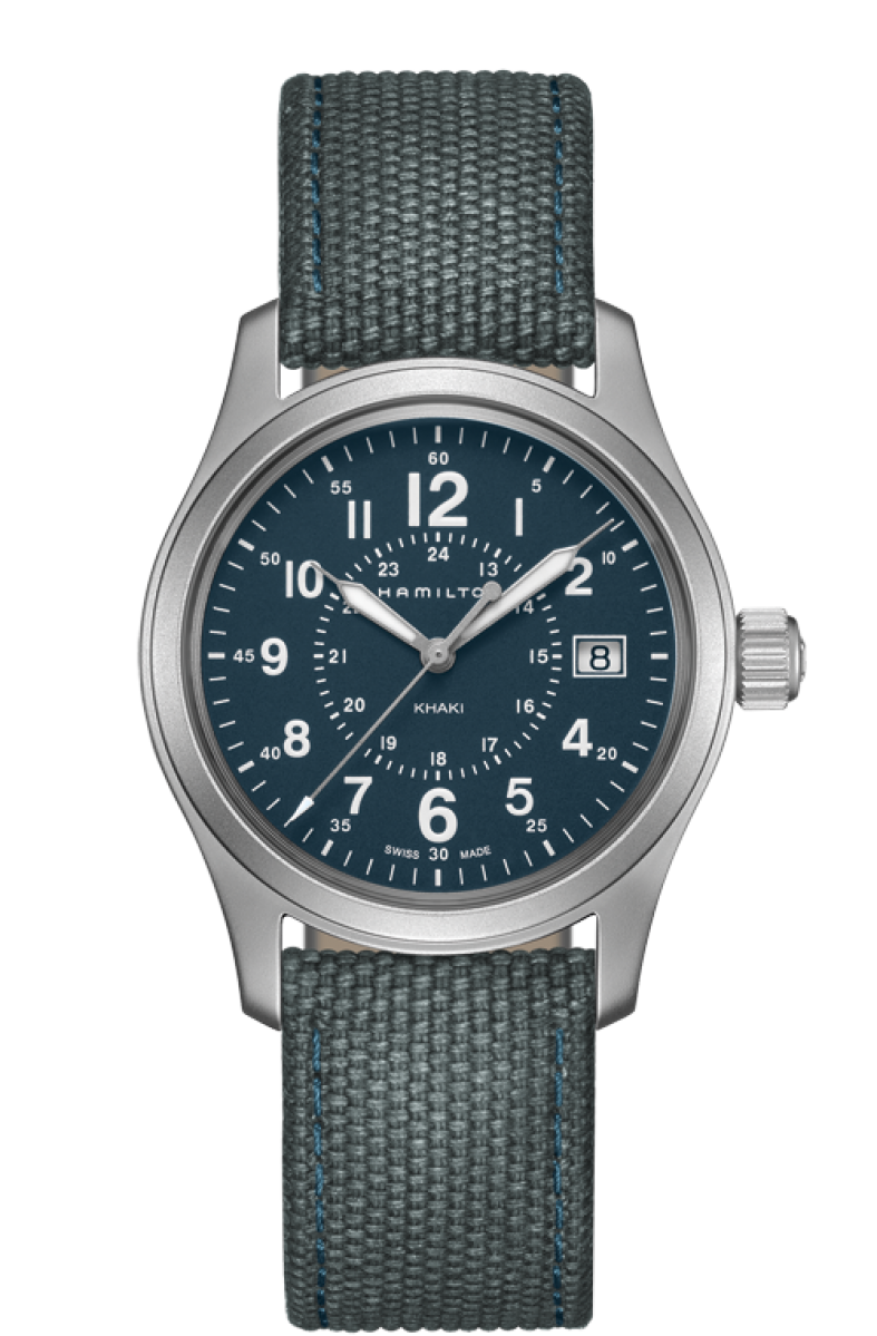 Khaki Field Blue Dial 38MM Quartz H68201943
