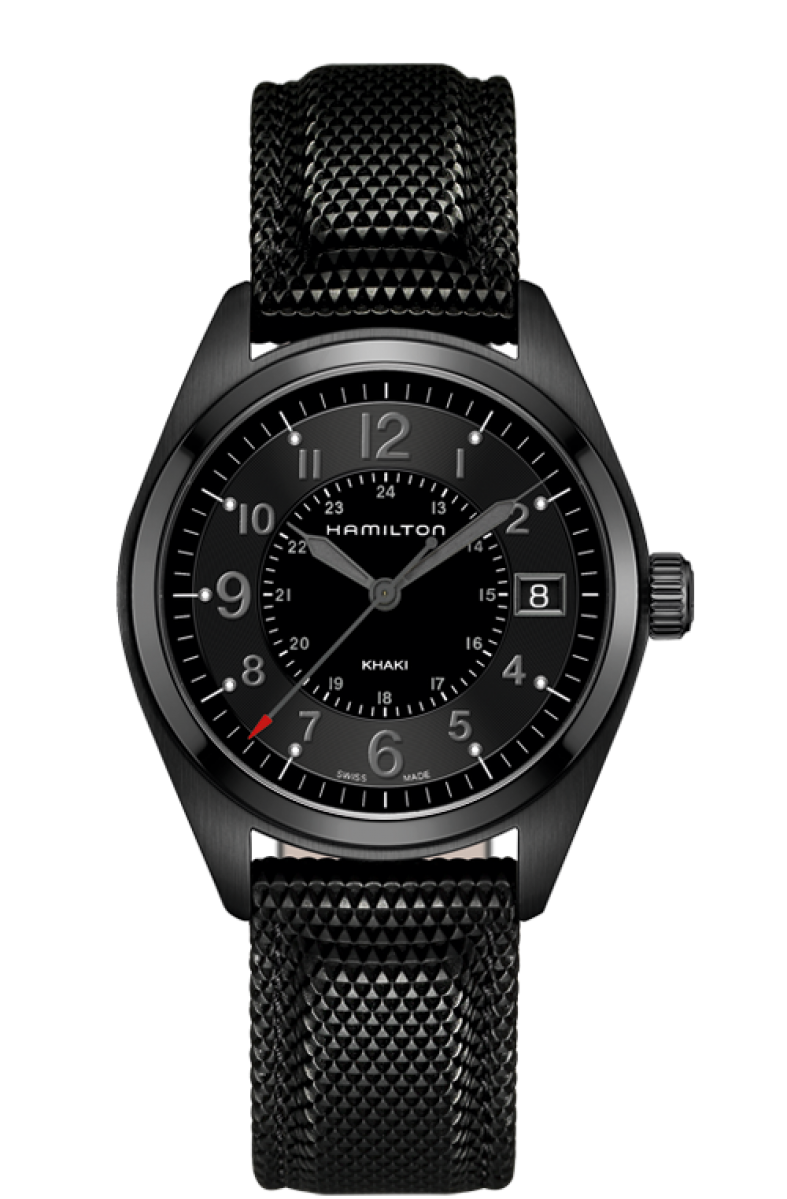 Khaki Field Black Dial 40MM Quartz H68401735