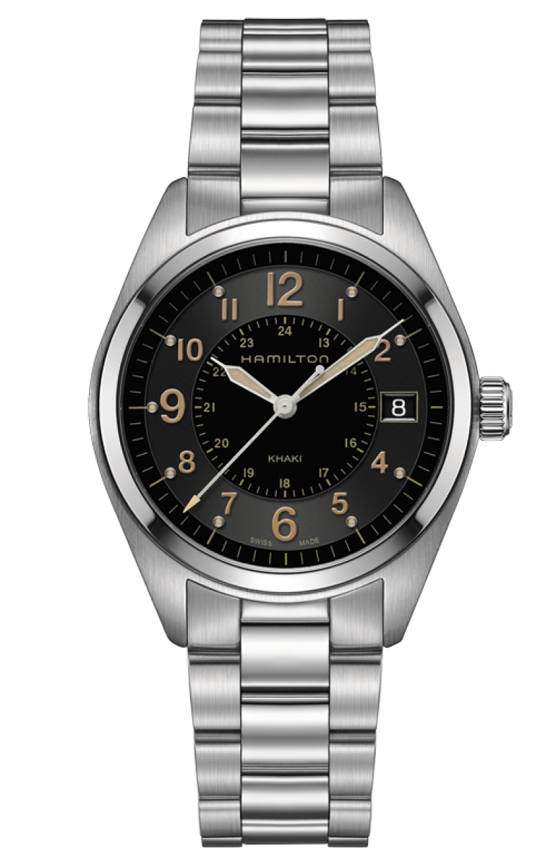 Khaki Field Black Dial 40MM Quartz H68551133