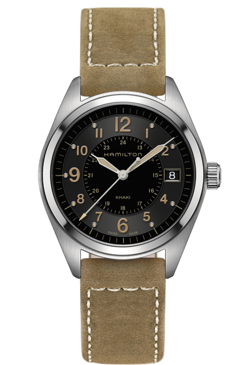 Khaki Field Black Dial 40MM Quartz H68551833