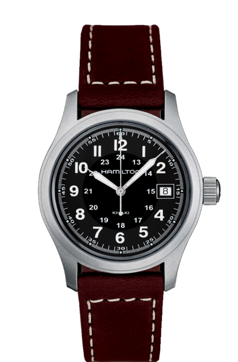 Khaki Field Black Dial 38MM Quartz H68411533