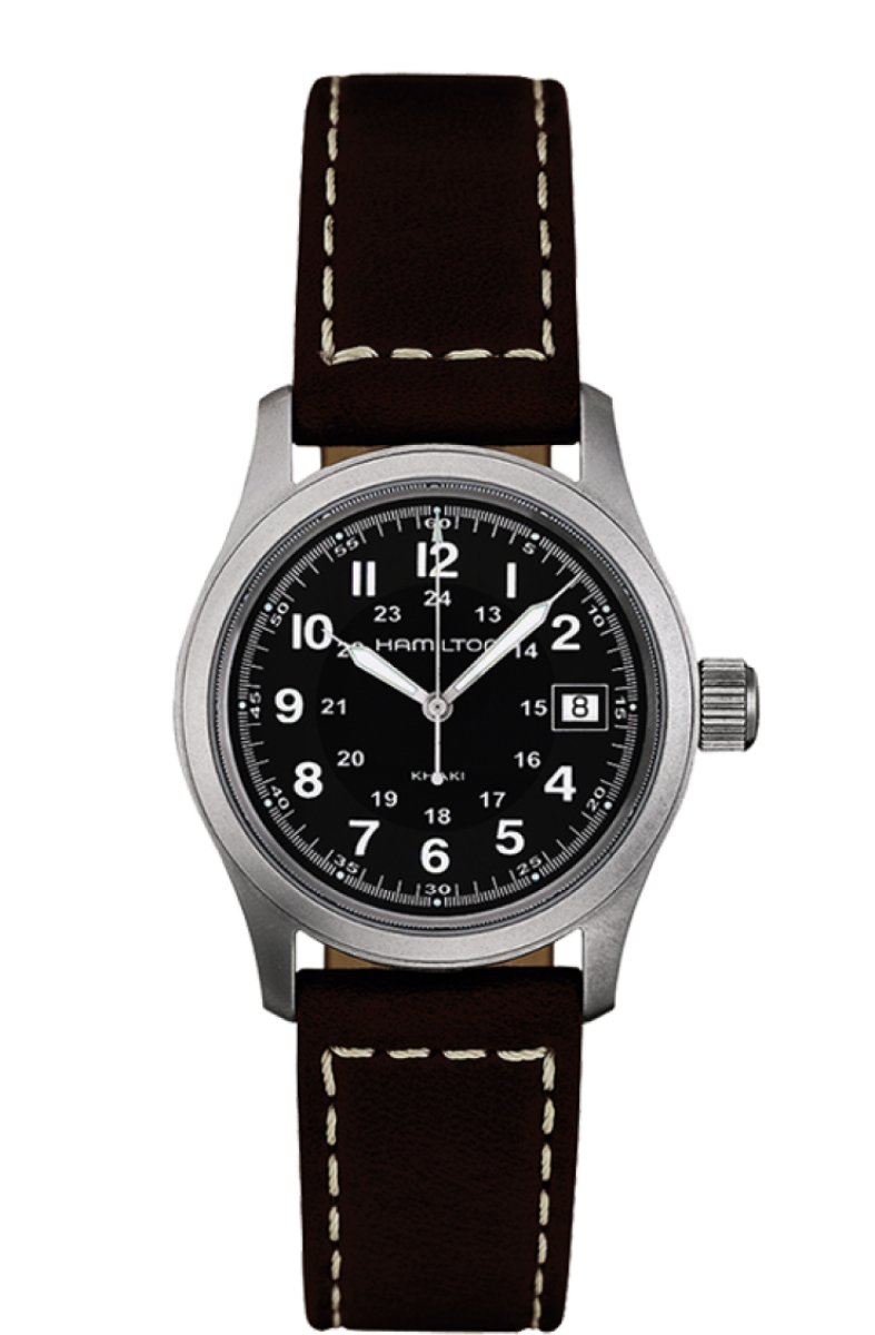 Khaki Field Black Dial 33MM Quartz H68311533