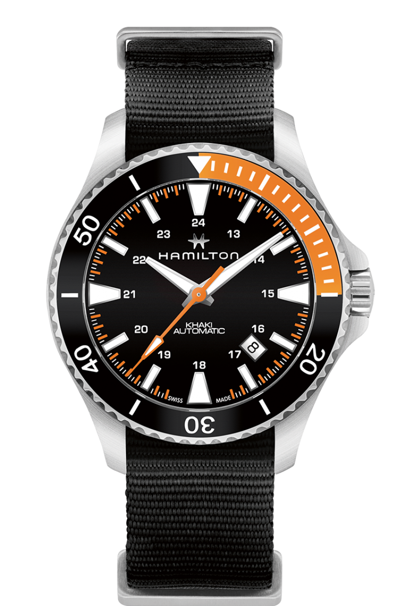 Khaki Navy Scuba Black Dial 40MM Automatic H82305931