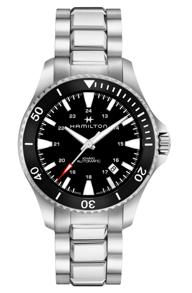 Khaki Navy Scuba Black Dial 40MM Automatic H82335131
