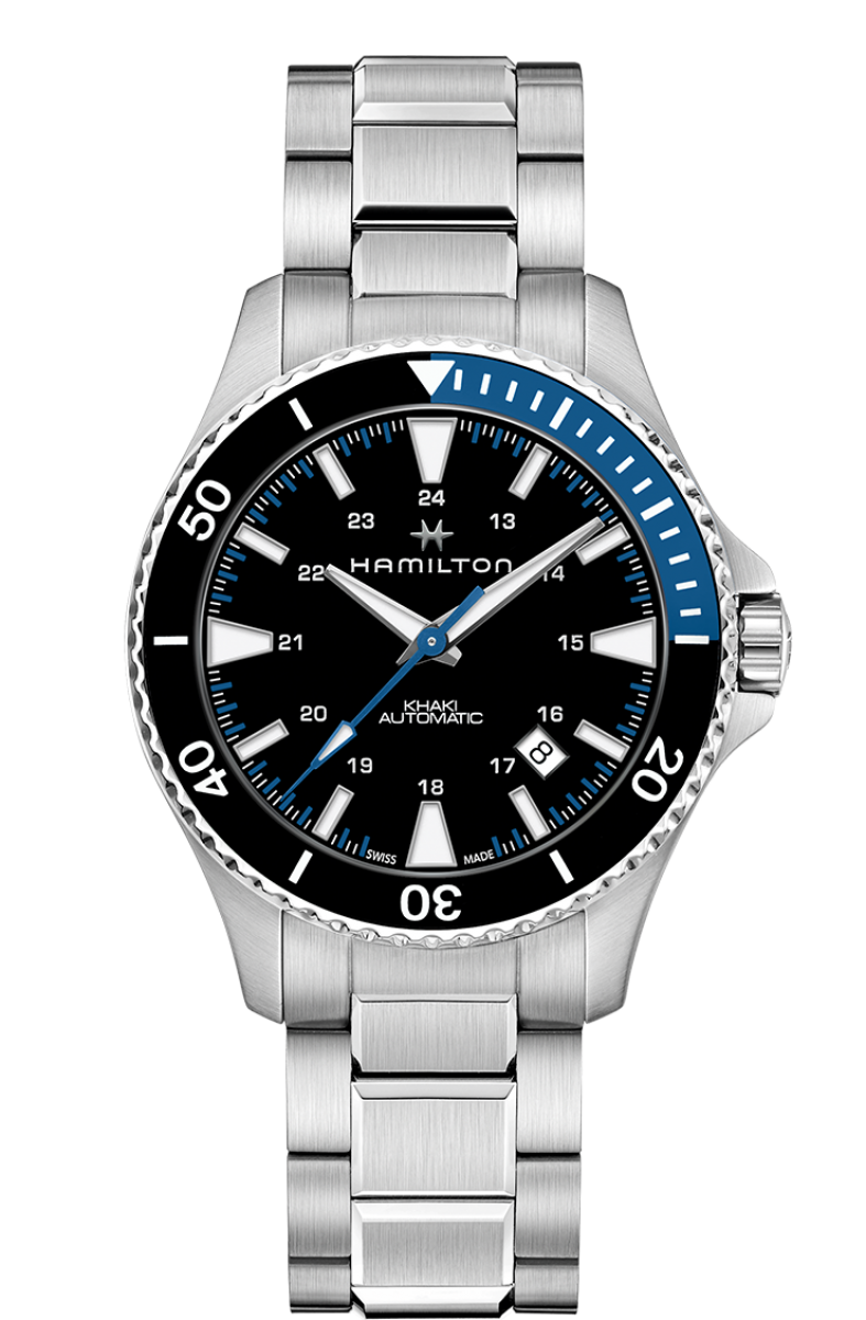 Khaki Navy Scuba Black Dial 40MM Automatic H82315131
