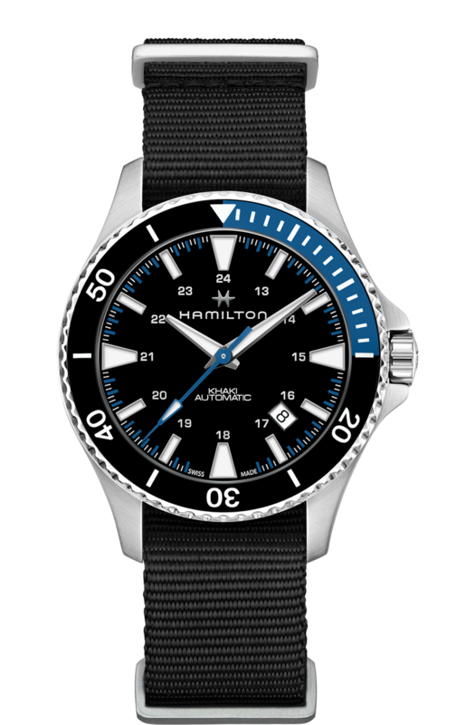 Khaki Navy Scuba Black Dial 40MM Automatic H82315931