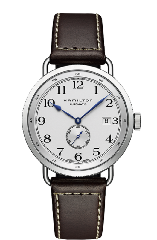 Khaki Navy Pioneer White Dial 40MM Small Second Automatic H78465553