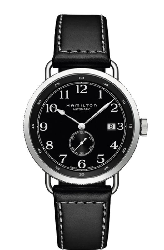 Khaki Navy Pioneer Black Dial 40MM Small Second Automatic H78415733