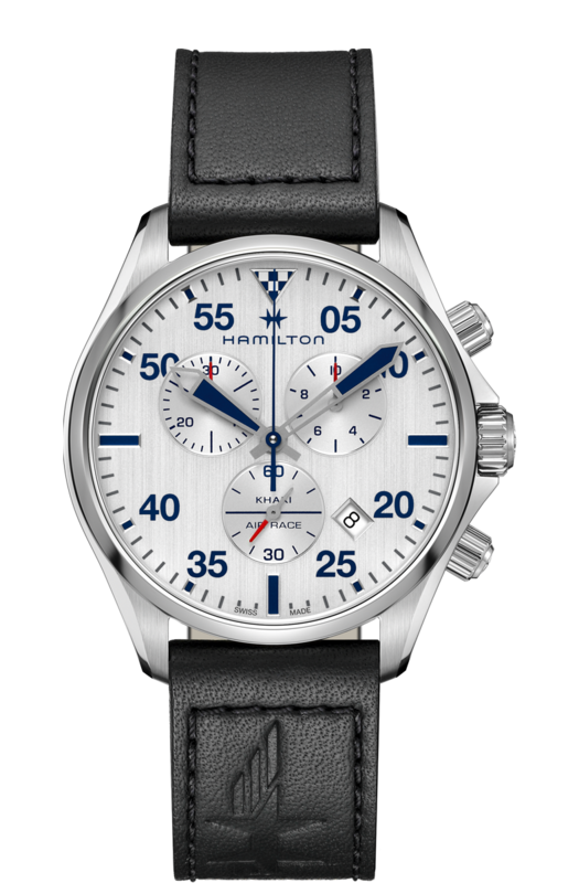 Khaki Silver Dial 44MM Aviation Chronograph Quartz H76712751