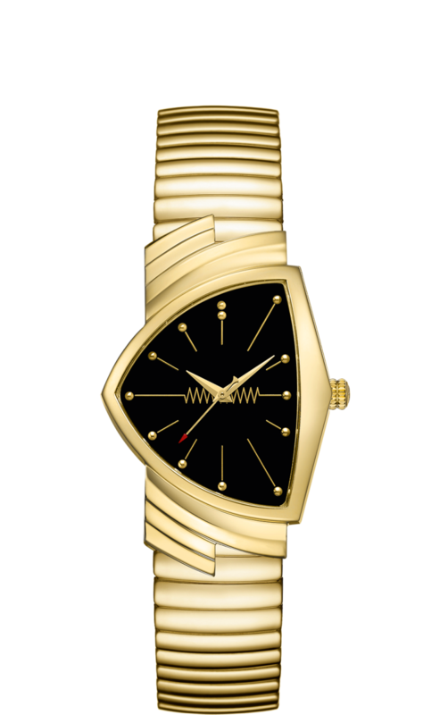 Ventura Black Dial 33MM Quartz H24301131